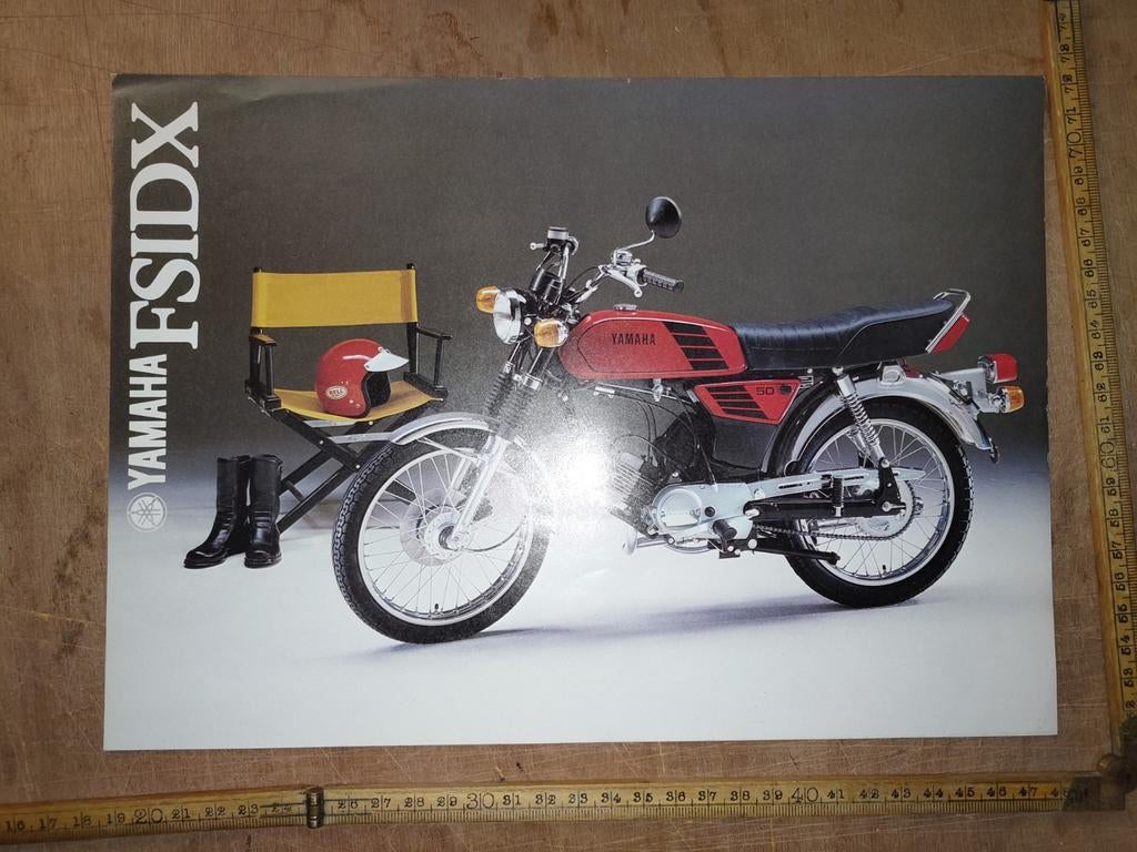 Brochure Yamaha Fs1Dx, Ophalen of Verzenden, Zo goed als nieuw