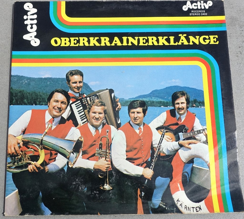 Oberkrainerklänge dubbel  LP - Activ Records Stereo 2402, LP, Beschermende buitenhoes, Ophalen of Verzenden, Zo goed als nieuw