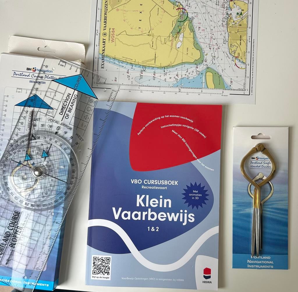 Vaarbewijs cursusboek plus benodigdheden, Ophalen of Verzenden, Beta, Zo goed als nieuw