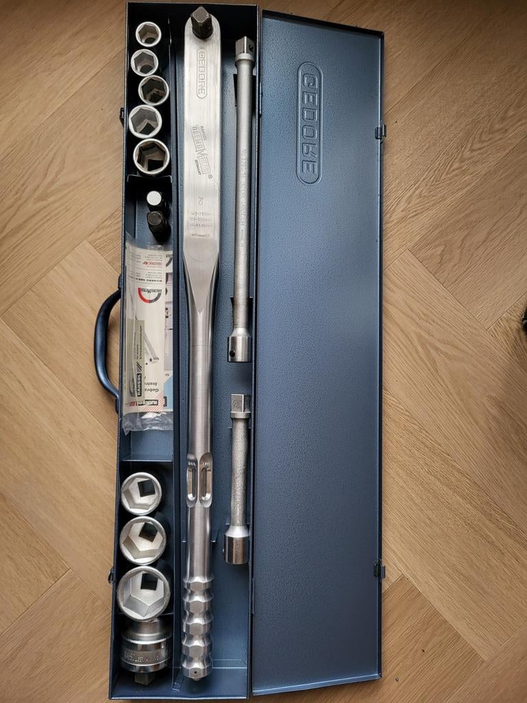Gedore momentsleutel Dremometer set, Auto diversen, Ophalen of Verzenden, Zo goed als nieuw
