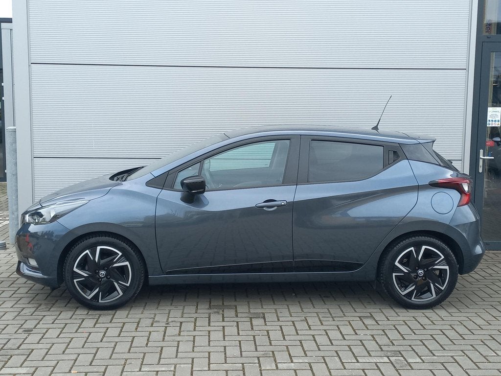 Nissan Micra 1.0T 92pk N-Design + Connect Pack | Airconditio, Auto's, Nissan, Voorwielaandrijving, Stof, Euro 6, Handgeschakeld