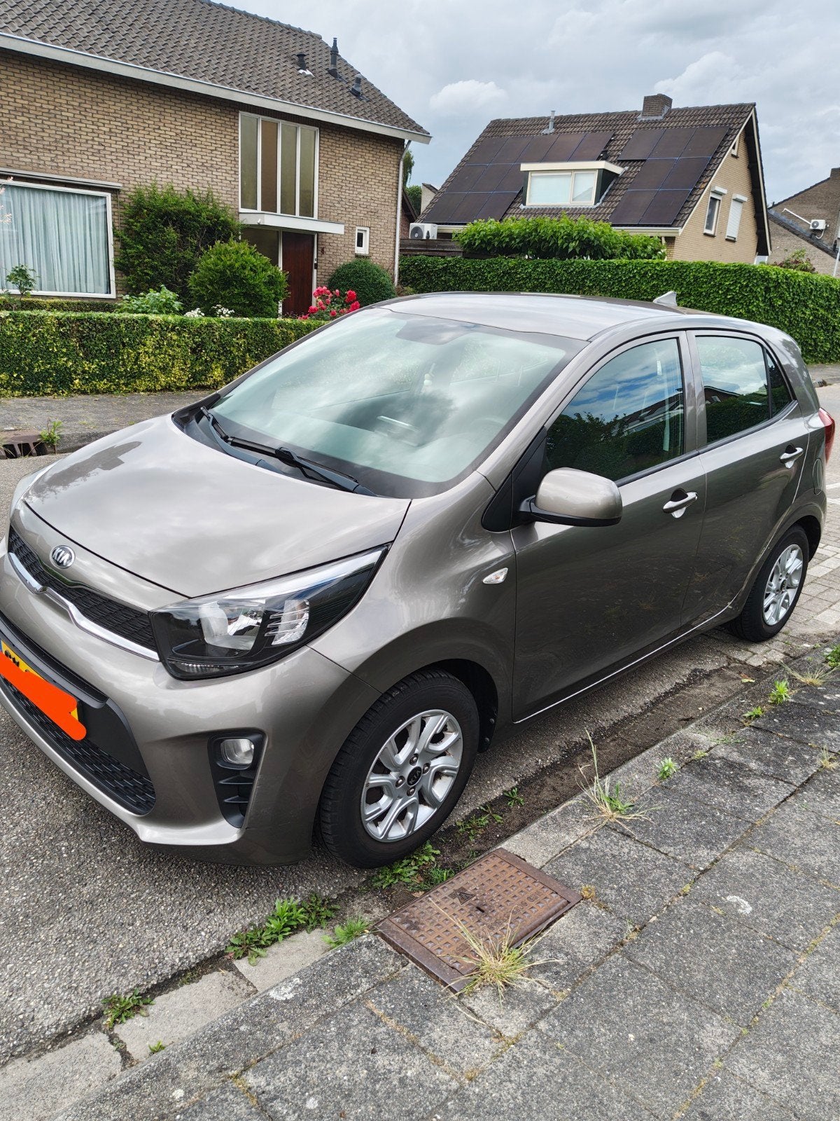 Kia Picanto 1.0 Cvvt 67pk 5-zits 2018 Grijs, 4 stoelen, Origineel Nederlands, 3 cilinders, 830 kg