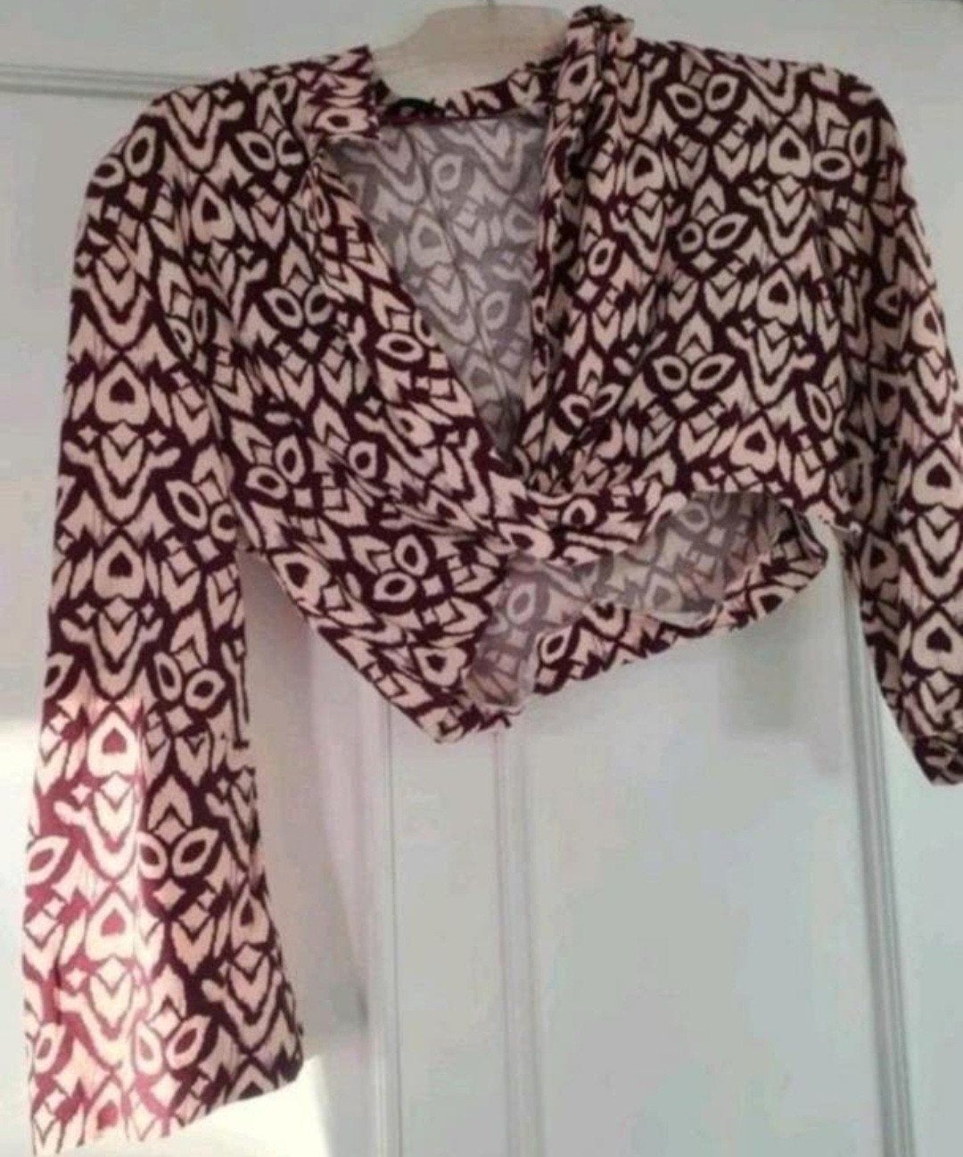 Blouse/top maat XS zara, Meerkleurig, Zara, Ophalen of Verzenden, Zo goed als nieuw