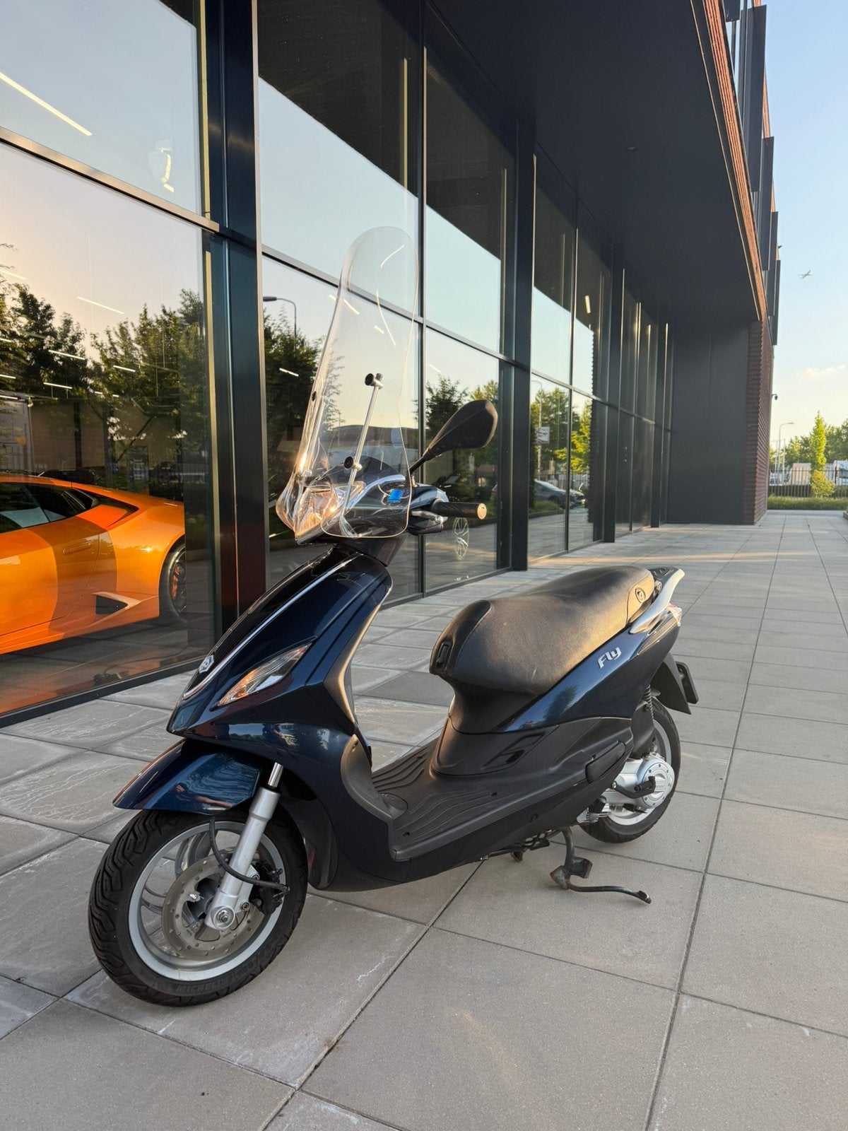 Piaggio NewFly 50cc 4T blauw “luxe versie”, Gebruikt, Ophalen of Verzenden, Fly, Benzine