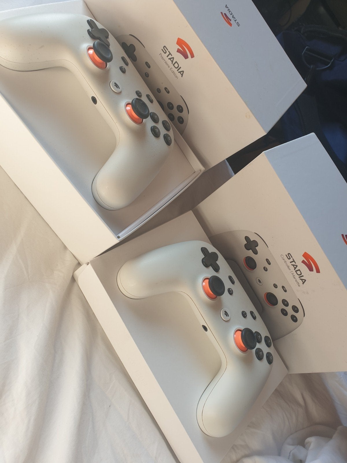 Google stadia Bluetooth controllers 2 stuks, Spelcomputers en Games, Spelcomputers | Overige Accessoires, Ophalen of Verzenden