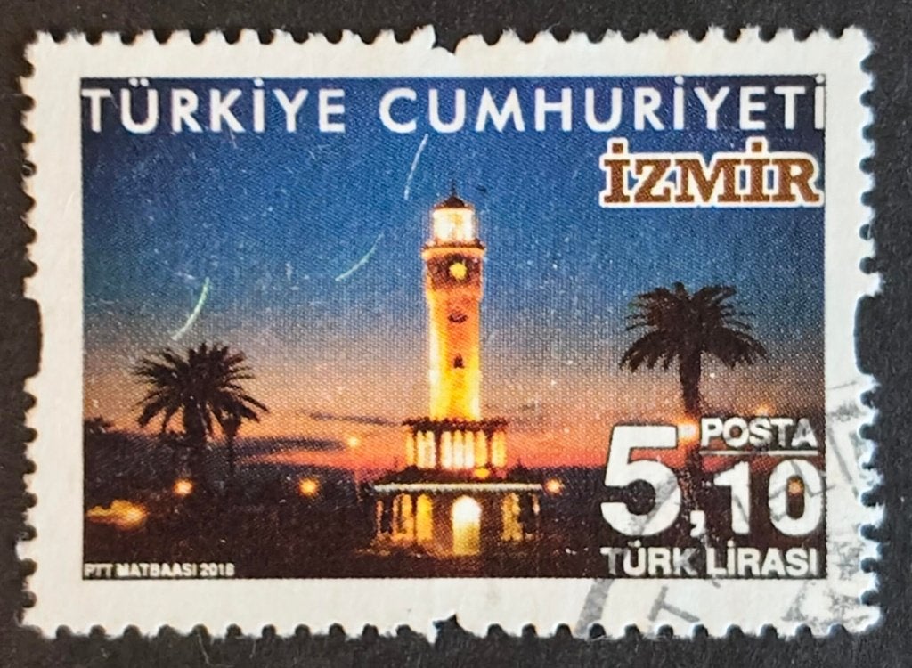 TURKIJE - Izmir 2016, Verzenden, Overige landen, Gestempeld