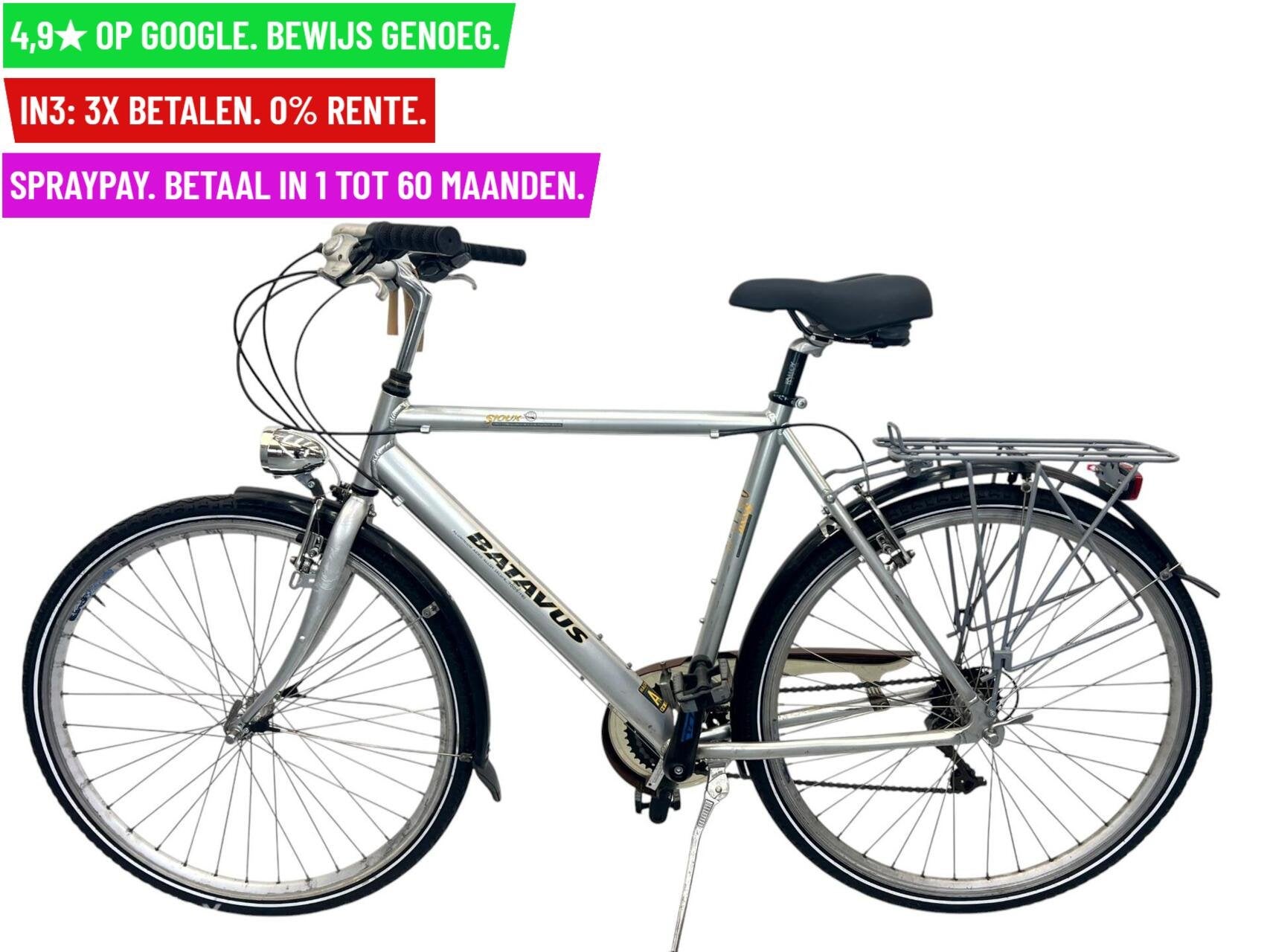 Herenfiets Batavus Sloux 28"/57cm/21ver - Garantie/Levering, 9713 Bv Groningen, Batavus, Facebikenl@gmail.com, 53 tot 57 cm