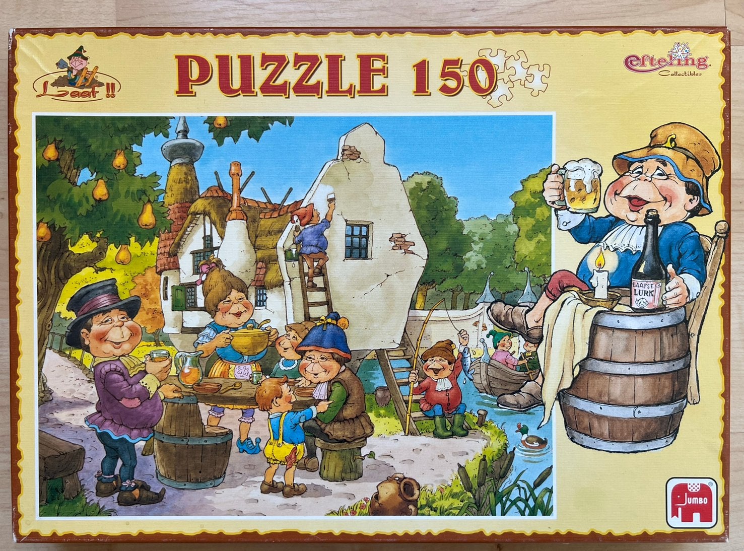 Puzzel Efteling - Volk van Laaf 150 stukjes, Ophalen of Verzenden, Meer dan 50 stukjes, Zo goed als nieuw, 6 jaar of ouder