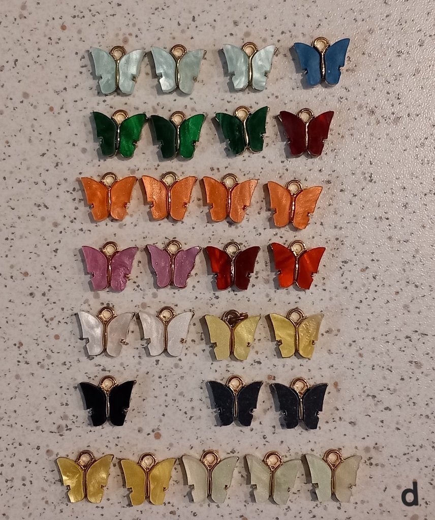 Vlinder (2) bedel, Ophalen of Verzenden, Nieuw, Bedel