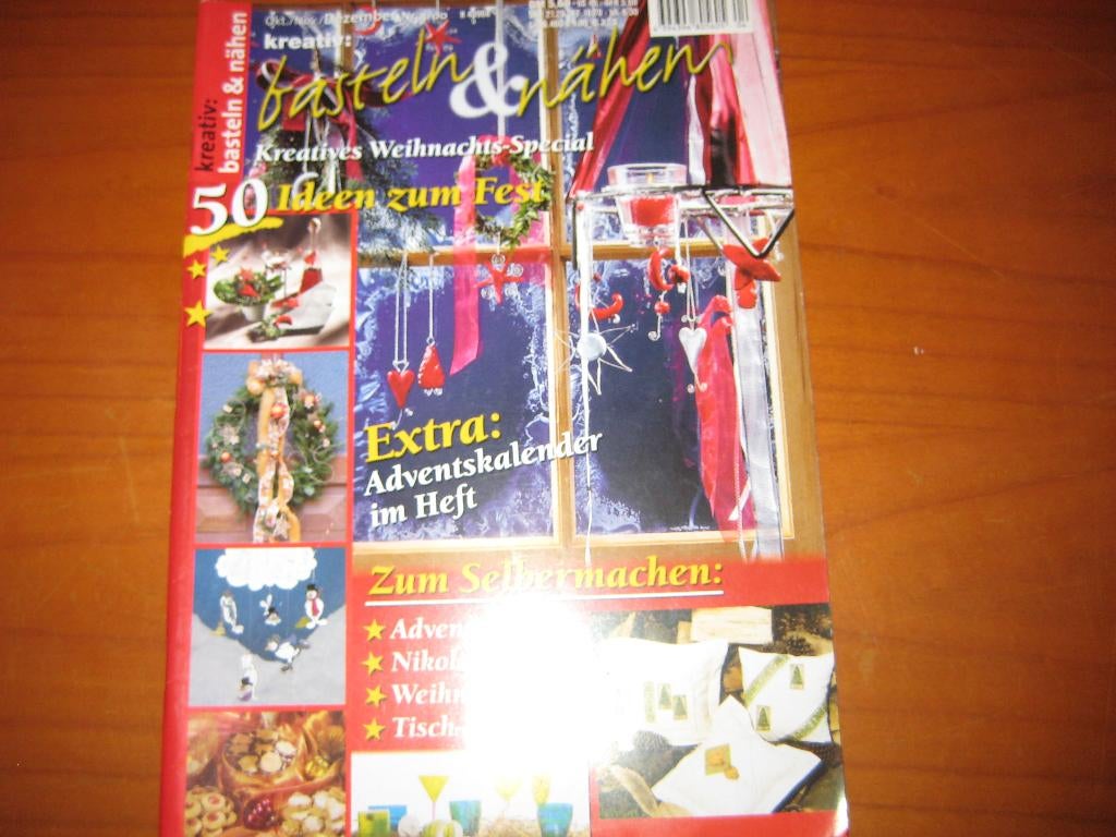 Kreativ Basteln + Nähen, 50 Ideen zum Fest, Ophalen of Verzenden, Zo goed als nieuw, Overige onderwerpen