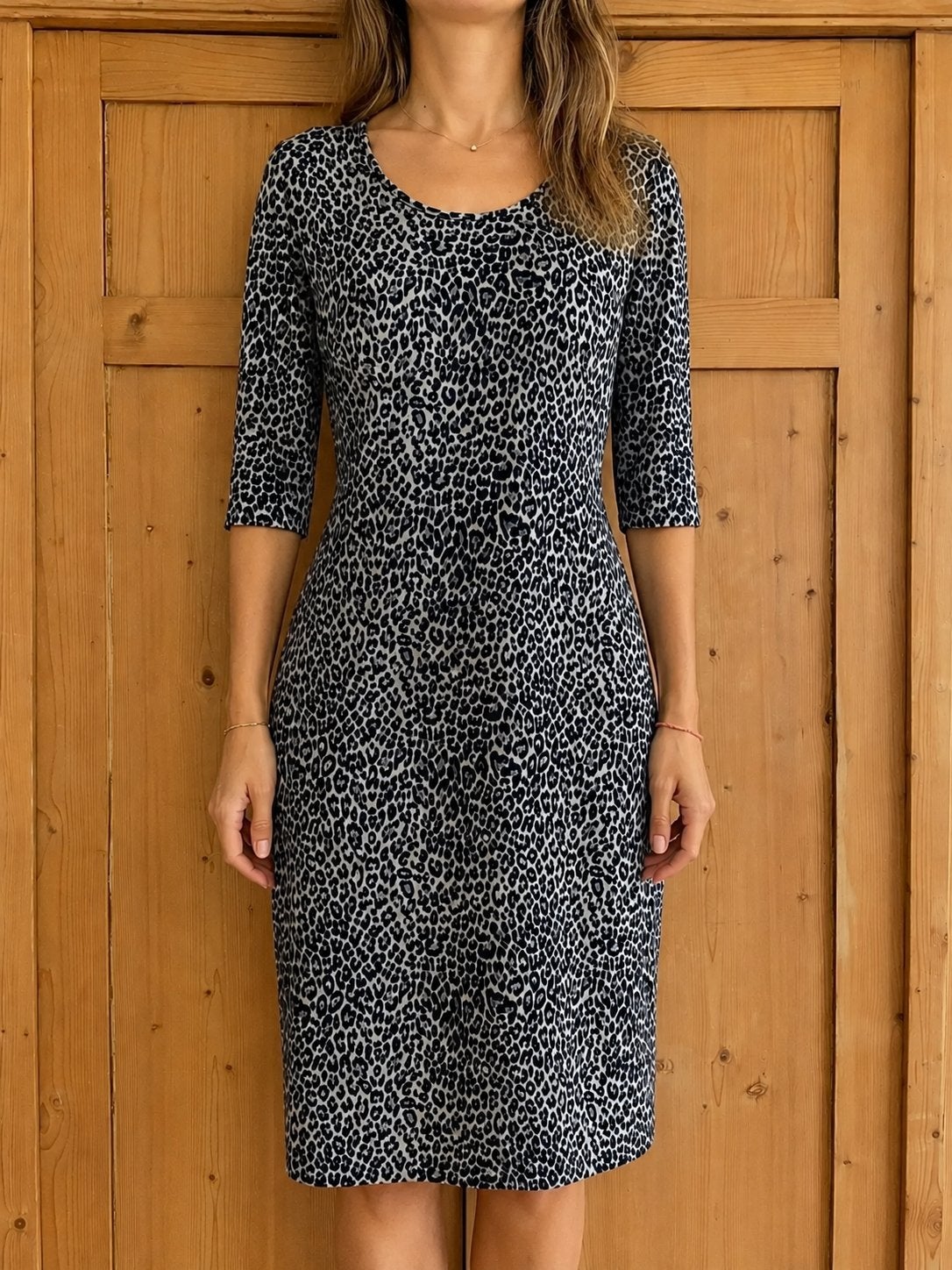 Jurk van King Louie maat M., Kleding | Dames, Verzenden, Zo goed als nieuw, Maat 38/40 (M), Knielengte