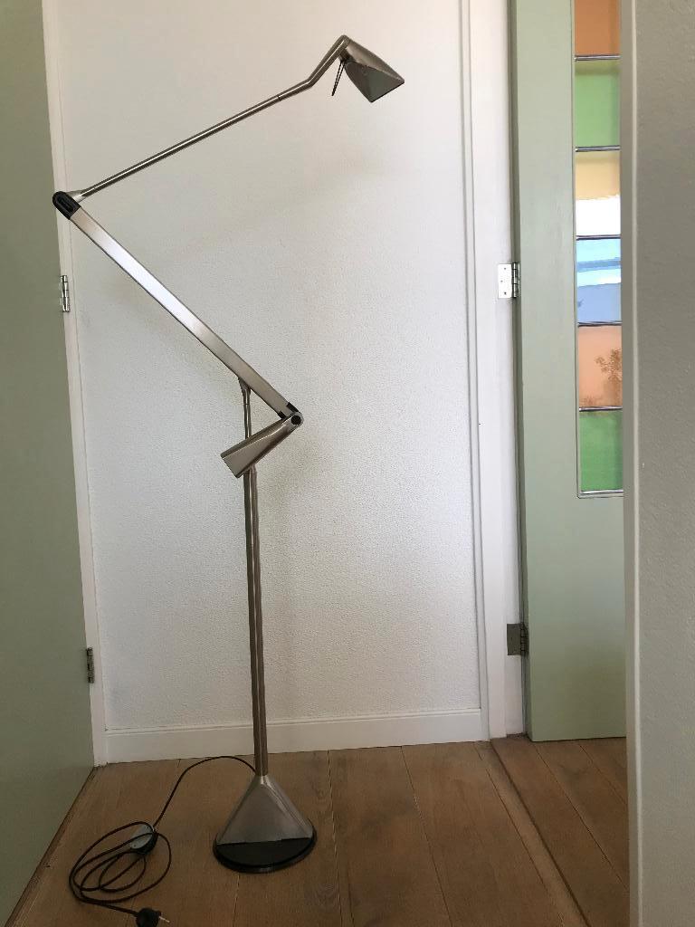 Lumina Zelig Terra design vloerlamp lamp Nikkel, Ophalen of Verzenden, Nvt, 150 tot 200 cm, Nvt