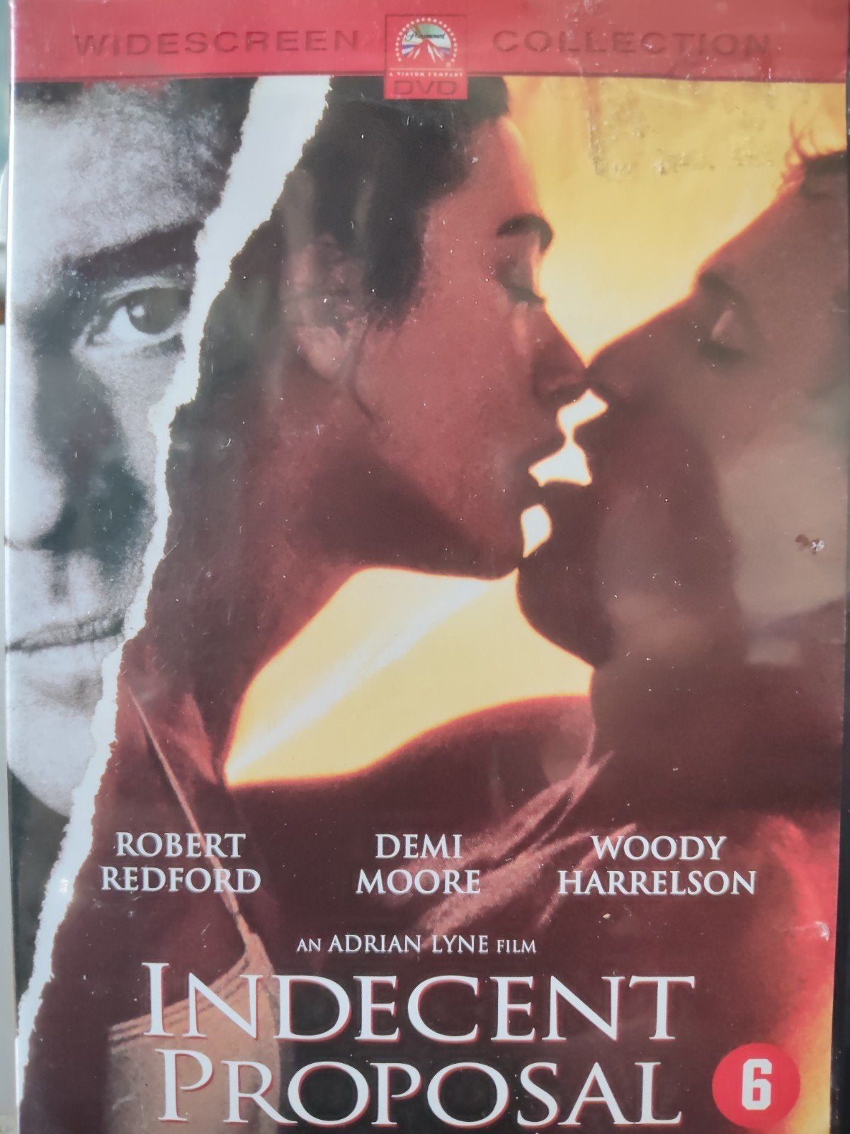 Indecent Proposal Dvd NL ZGAN!! Robert Redford Demi Moore, Inclusief doosje, Nederlands, Duits, Zo goed als nieuw