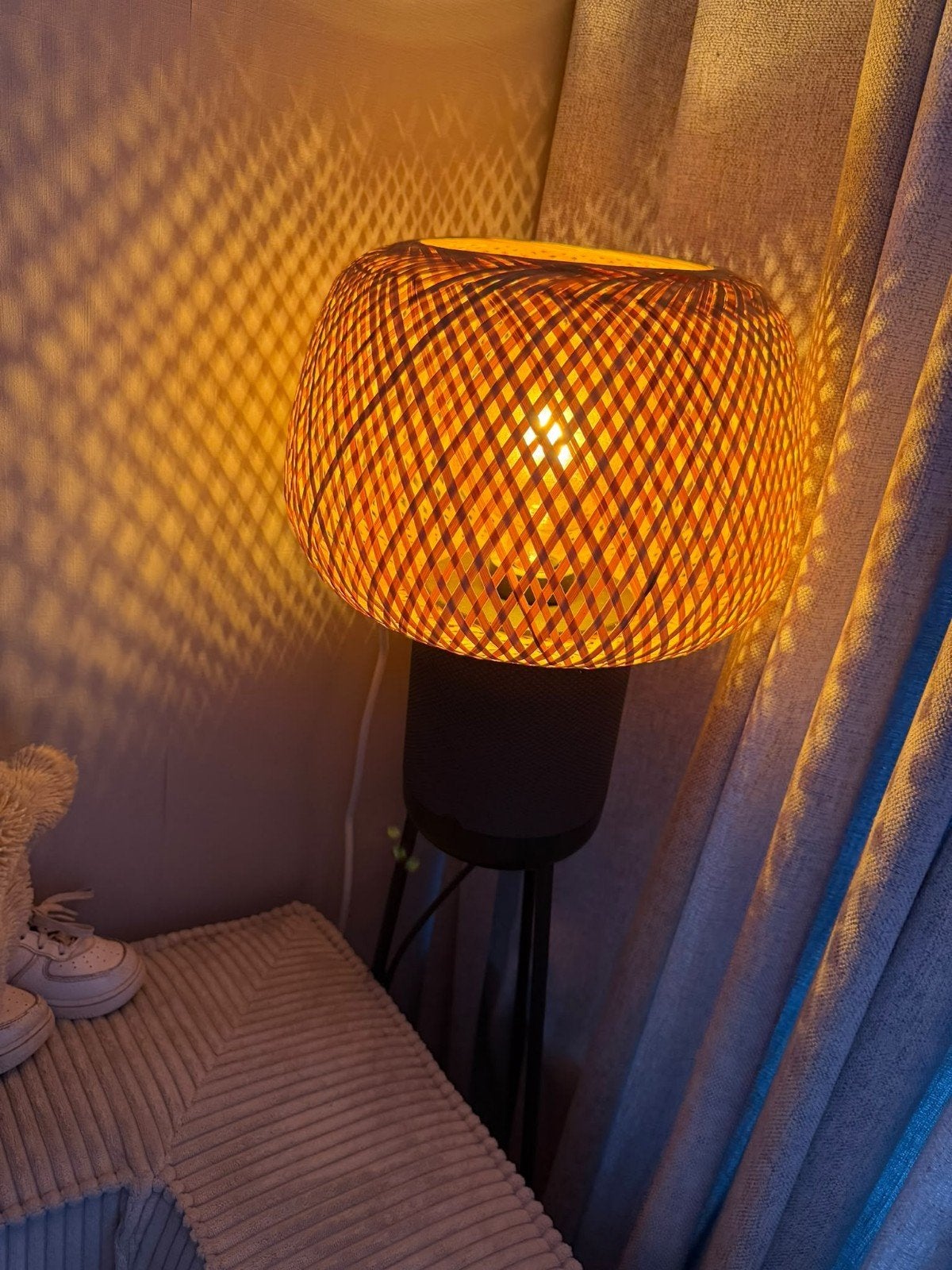 Sonos - IKEA SYMFONISK Vloerlamp + Tafellamp zwart – 2e gene, Ophalen, Gebruikt, Speakers, Overige merken