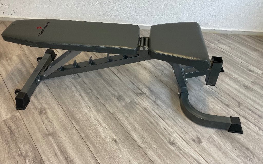 PowerMark verstelbare trainingsbank, Ophalen, Gebruikt, Krachtstation