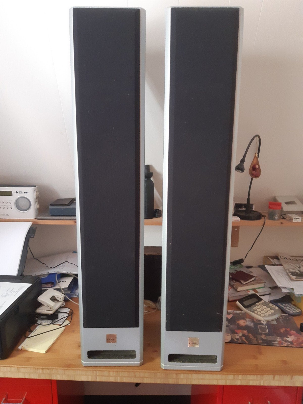 Xanadu DS14-2 luidsprekers., Gebruikt, 120 watt of meer, Front, Rear of Stereo speakers, Ophalen