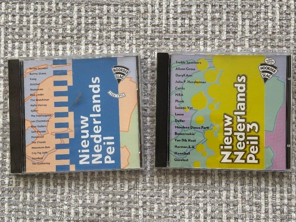 16 cd's met beginnende en opkomende NL bands, Pop, Ophalen of Verzenden, Zo goed als nieuw, Album