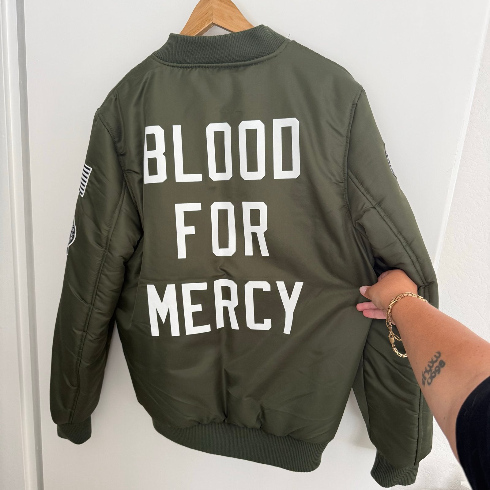 Daily Paper x Blood For Mercy Bomberjack - Groen, Ophalen of Verzenden, Nieuw, Maat 56/58 (XL), Groen