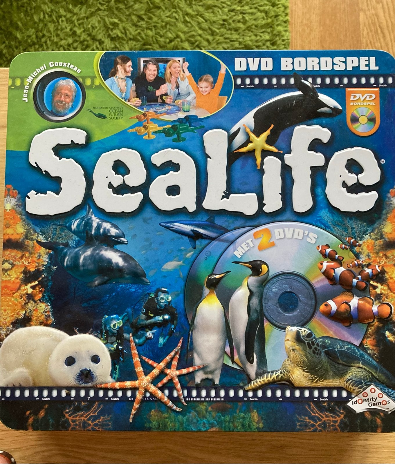 SeaLife DVD Bordspel - Duik in de diepzee!, Een of twee spelers, Ophalen, Zo goed als nieuw