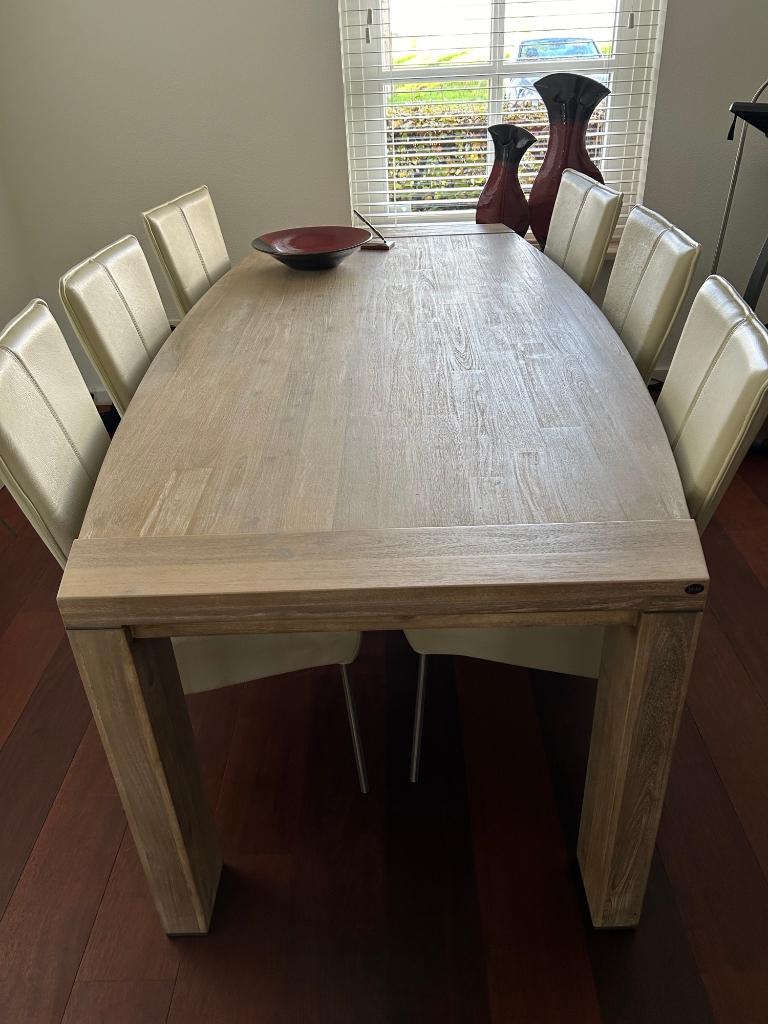 Hennes & Hazel eettafel, Ophalen, Gebruikt, 100 tot 150 cm, Eikenhout