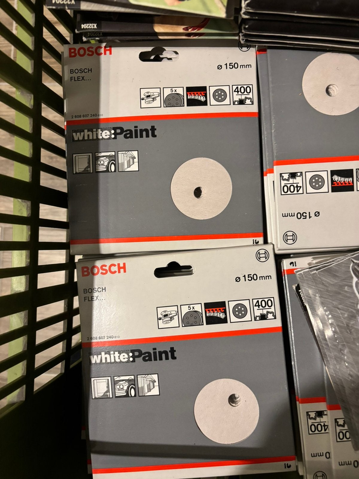 Bosch Flex White Paint 150 mm korrel 400, Doe-het-zelf en Verbouw, Gereedschap | Schuurmachines, Ophalen of Verzenden, Nieuw