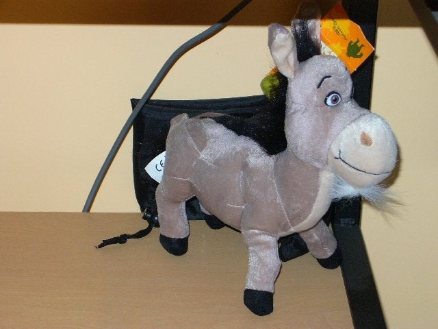 Nieuwe knuffel ezel Donkey van de film Shrek, Ophalen of Verzenden, Nieuw, Film, Actiefiguur of Pop