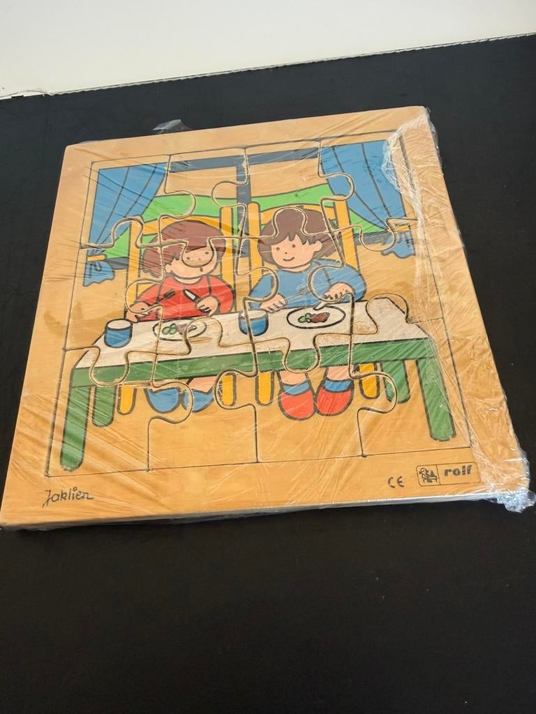 Rolf puzzel eten, Ophalen of Verzenden, 10 tot 50 stukjes, Gebruikt