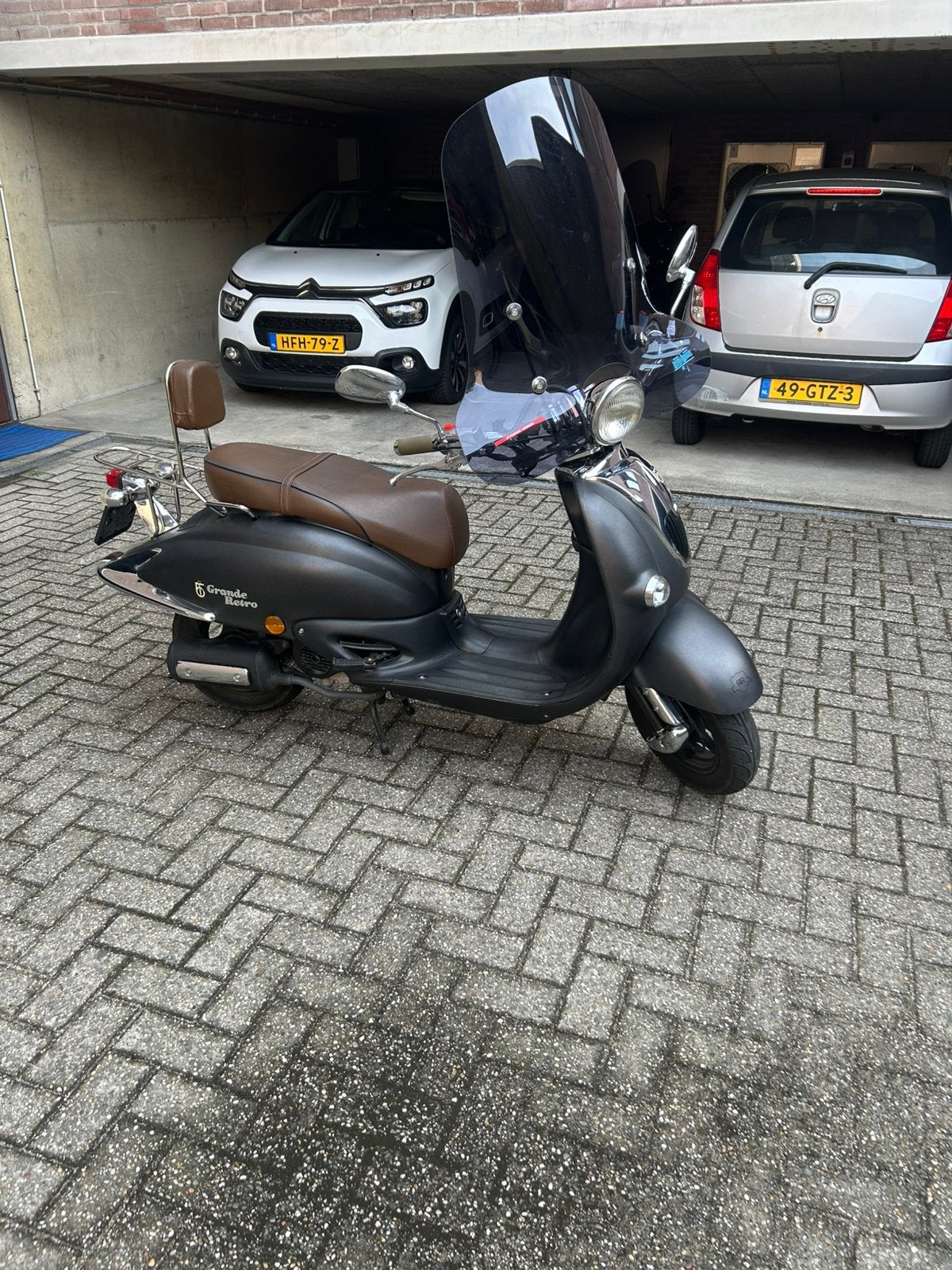 BTC Grande Retro Scooter, Ophalen of Verzenden, Zo goed als nieuw, Benzine, Overige merken