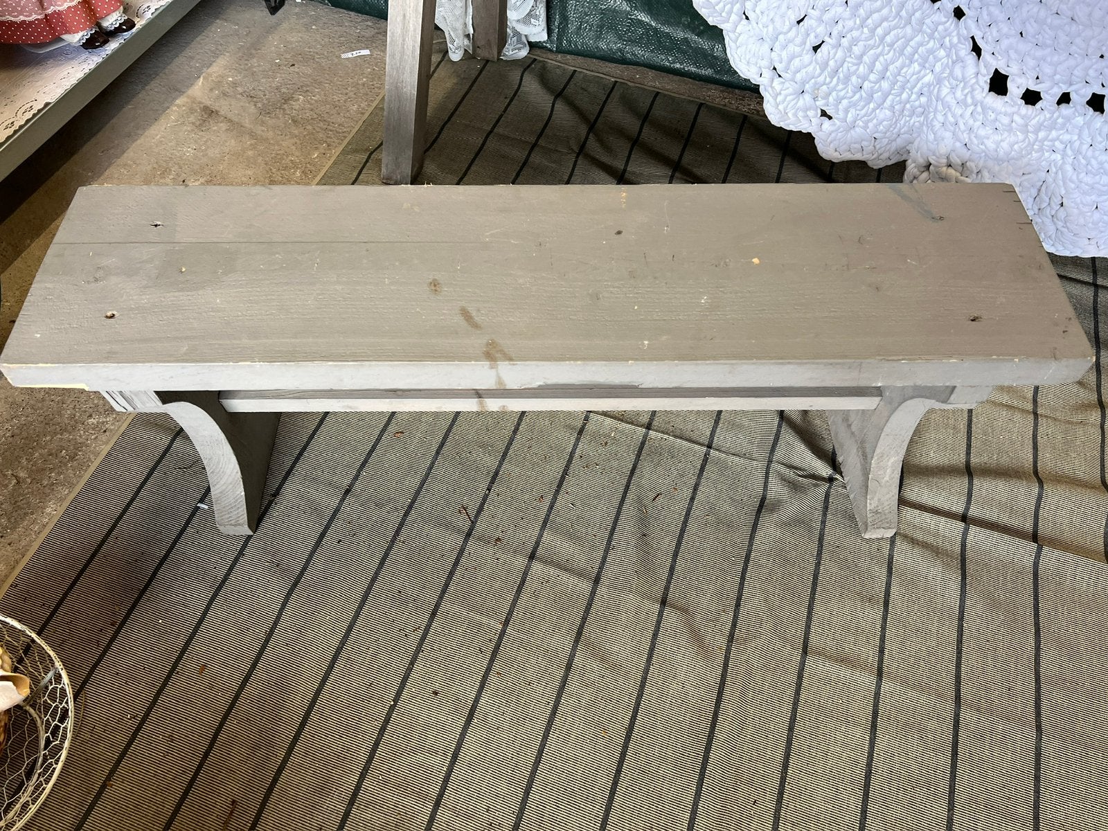 Leuk klein bankje, Ophalen, Gebruikt, Hout