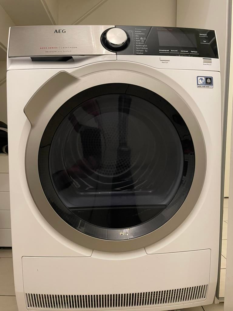 AEG warmtepomp wasdroger 8000 serie topmodel 8kg A++, Witgoed en Apparatuur, Ophalen, Minder dan 85 cm, 8 tot 10 kg, Zo goed als nieuw