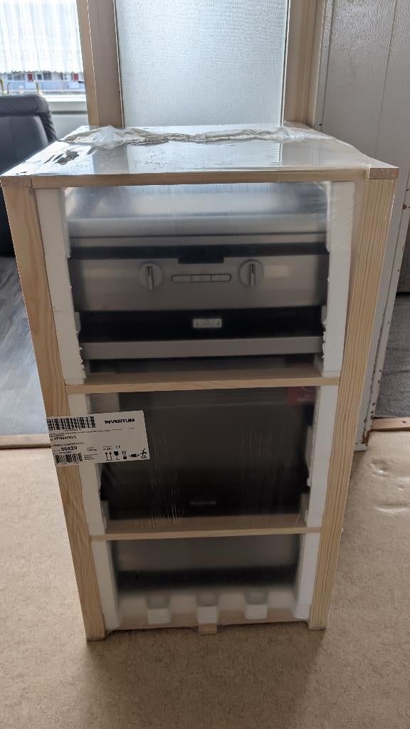 Inductiefornuis Inventum (Nieuw en ongebruikt), Ophalen, 4 kookzones, Inductie, 85 tot 90 cm