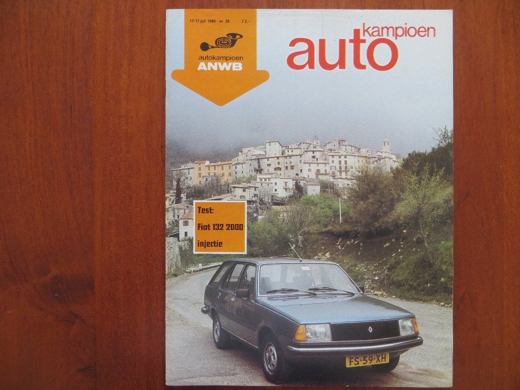 Autokampioen 28 1980 Fiat 132, Renault 18 diesel, Transmatic, Ophalen of Verzenden, Nieuw, Renault