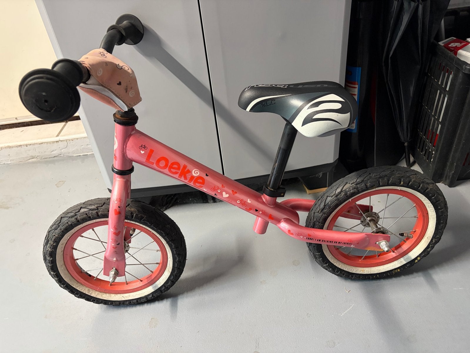Leuke Loekie loopfiets - kan nog jaren mee!, Ophalen, Gebruikt, Loopfiets