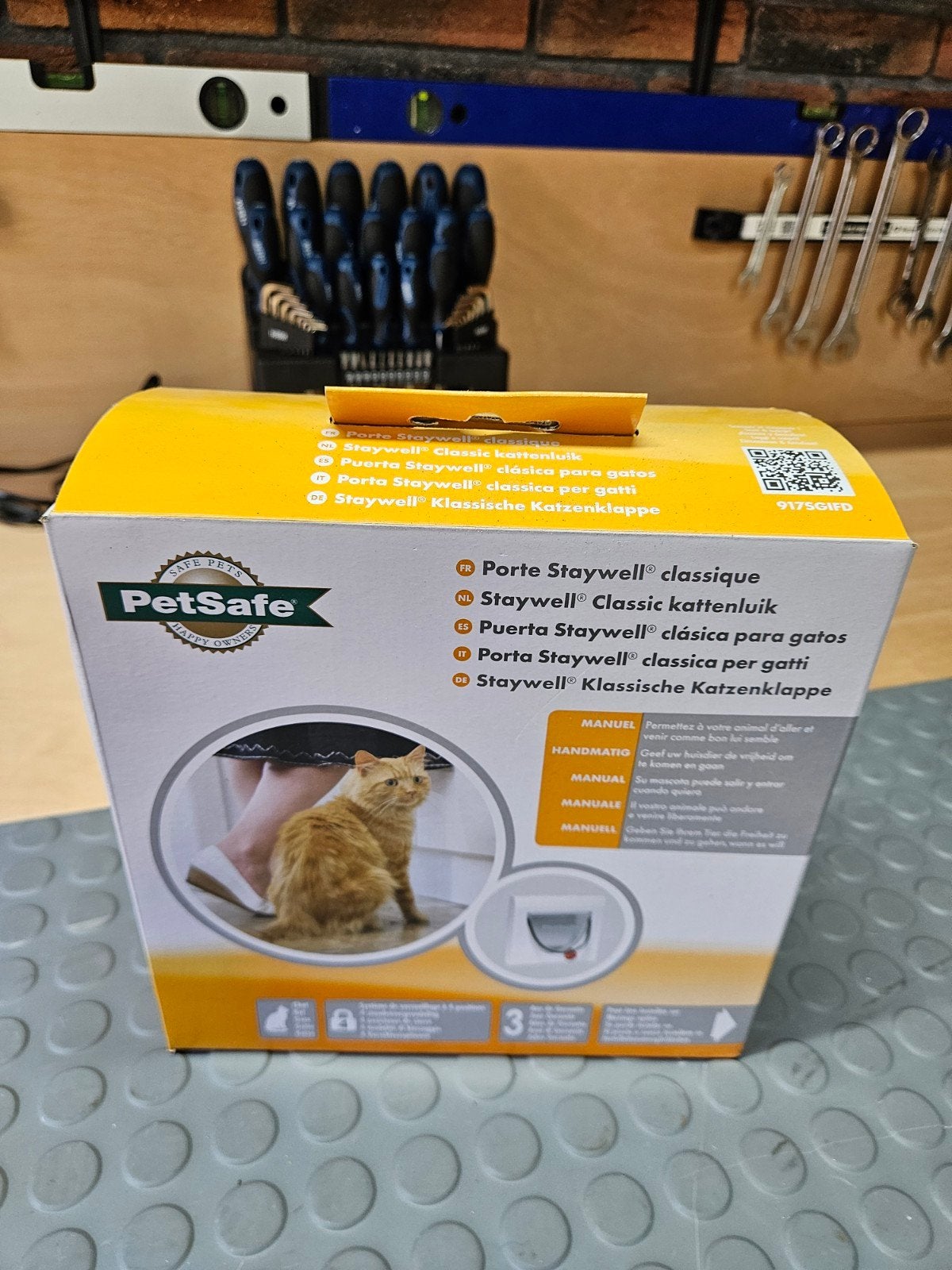 Petsafe kattenluik nieuw is doos kleur wit, Dieren en Toebehoren, Ophalen of Verzenden, Nieuw