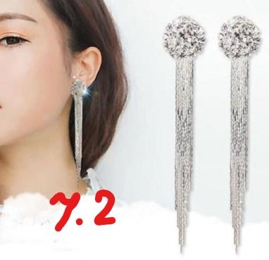prachtige oorbellen met clips, diverse modellen 7,95...., Ophalen of Verzenden, Nieuw, Overige kleuren, Zilver