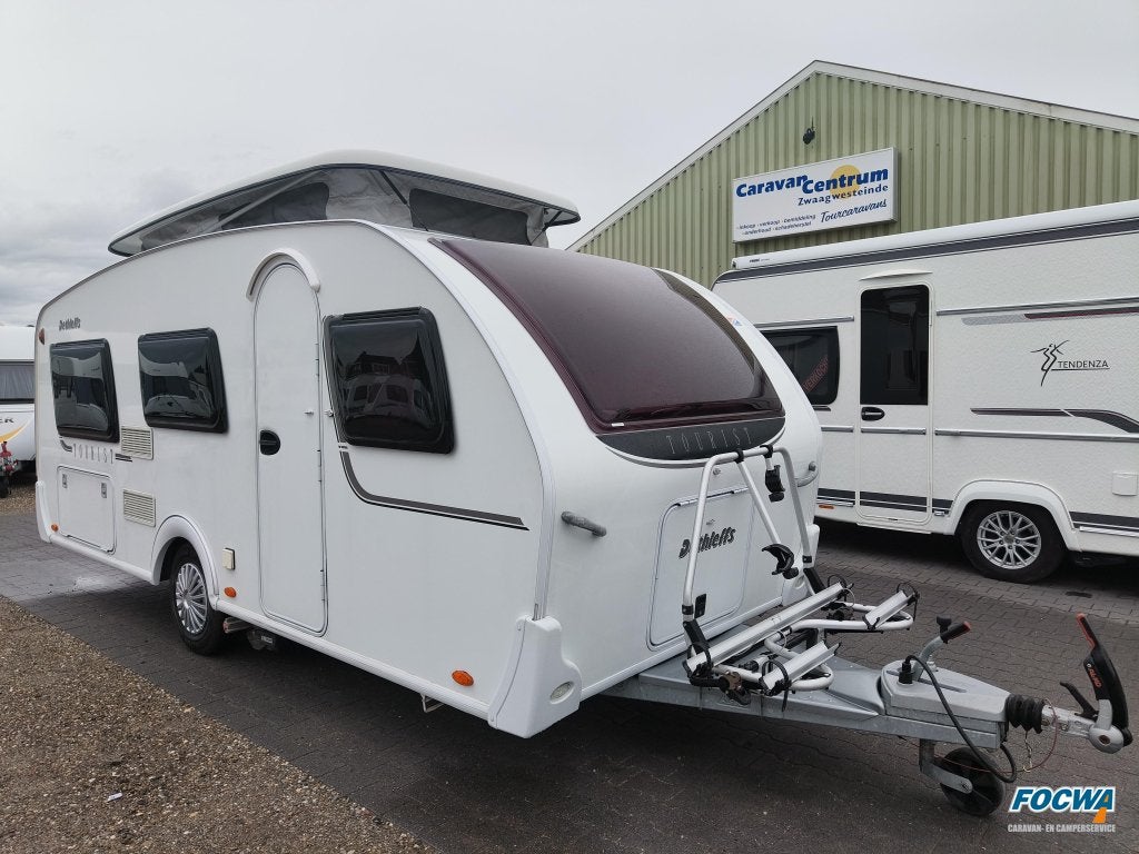 Dethleffs Tourist HD 460 DB Mover Hefdak Dwarsbed Zit, Standaardzit, Bedrijf, Schokbreker, Tot en met 4