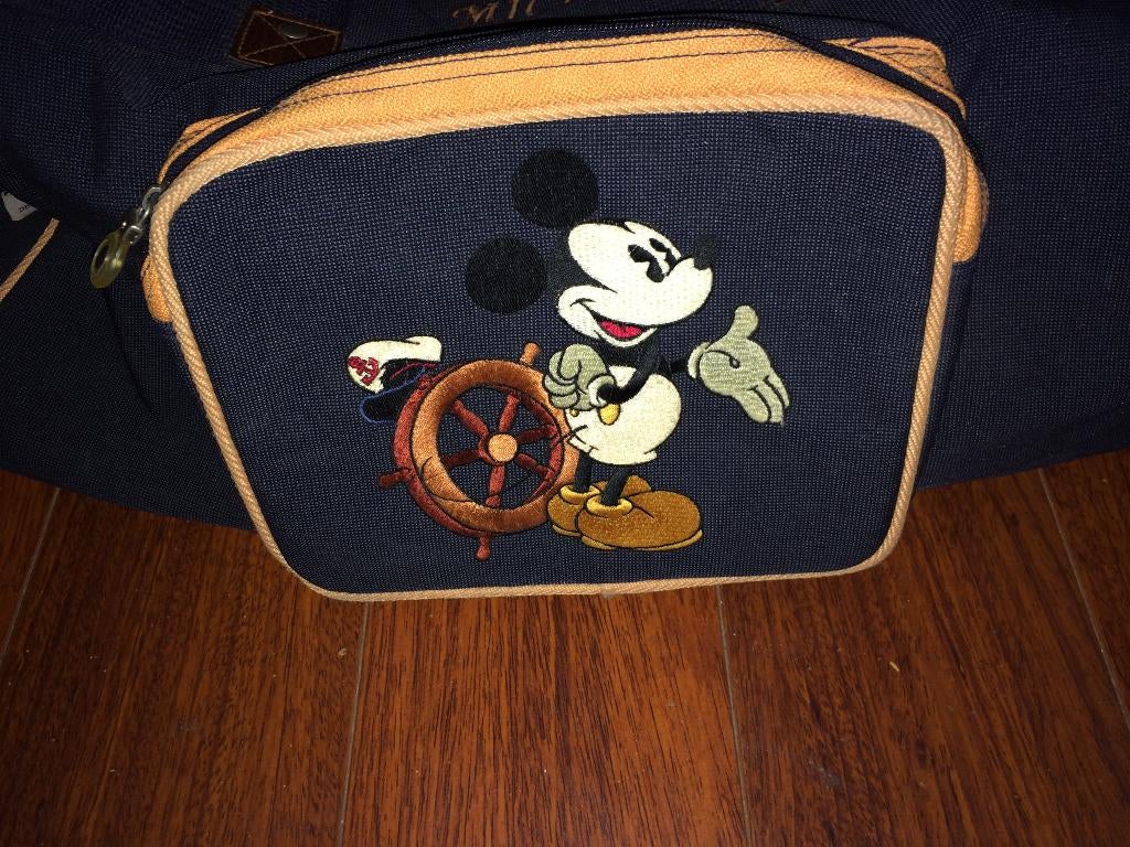 Disney 'Captain Mickey' Weekendtas / Duffle Bag / Sporttas, Ophalen, 40 tot 60 cm, 30 cm of meer, Blauw