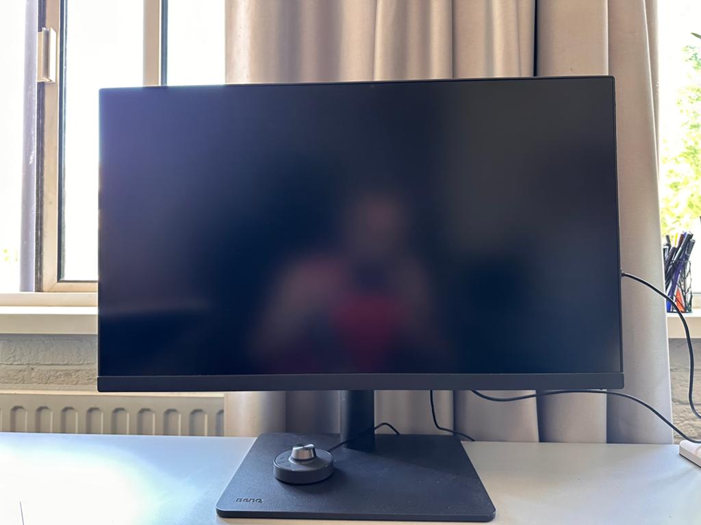 Monitor Benq pd2705u, Ophalen of Verzenden, Zo goed als nieuw, Full HD, 60 Hz of minder
