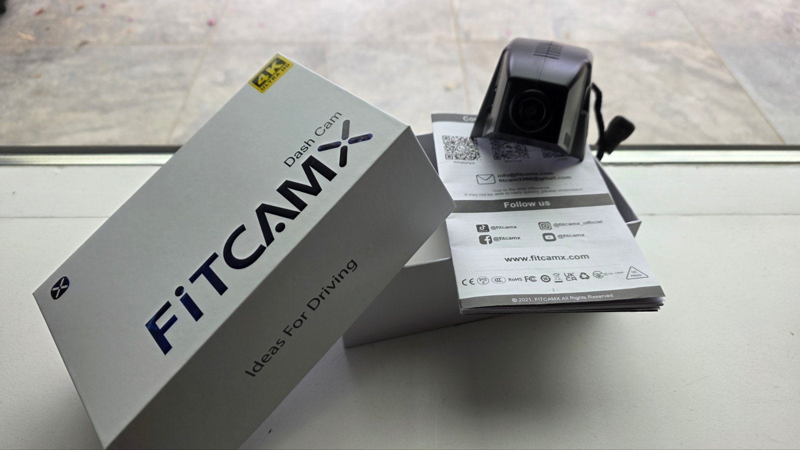 FitcamX 4K Dash Cam Skoda Enyaq, Ophalen of Verzenden, Zo goed als nieuw
