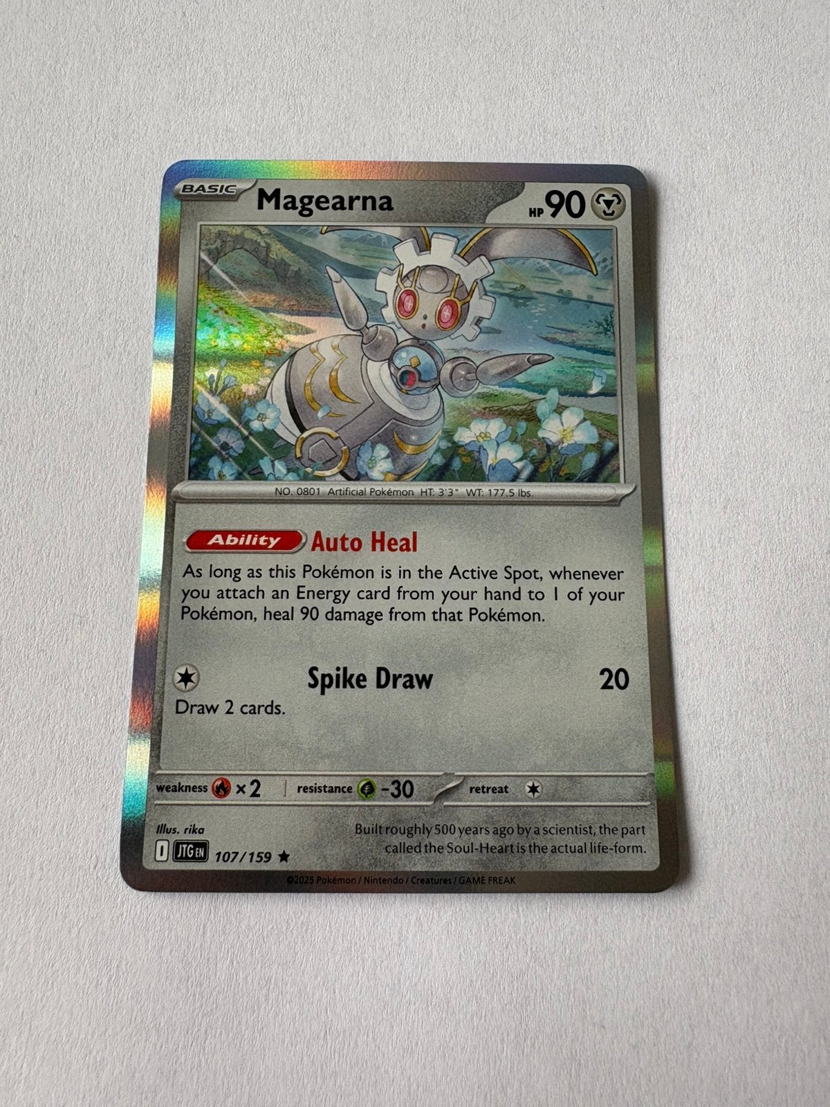 Pokémon kaart Basic Magearna, Ophalen of Verzenden, Nieuw