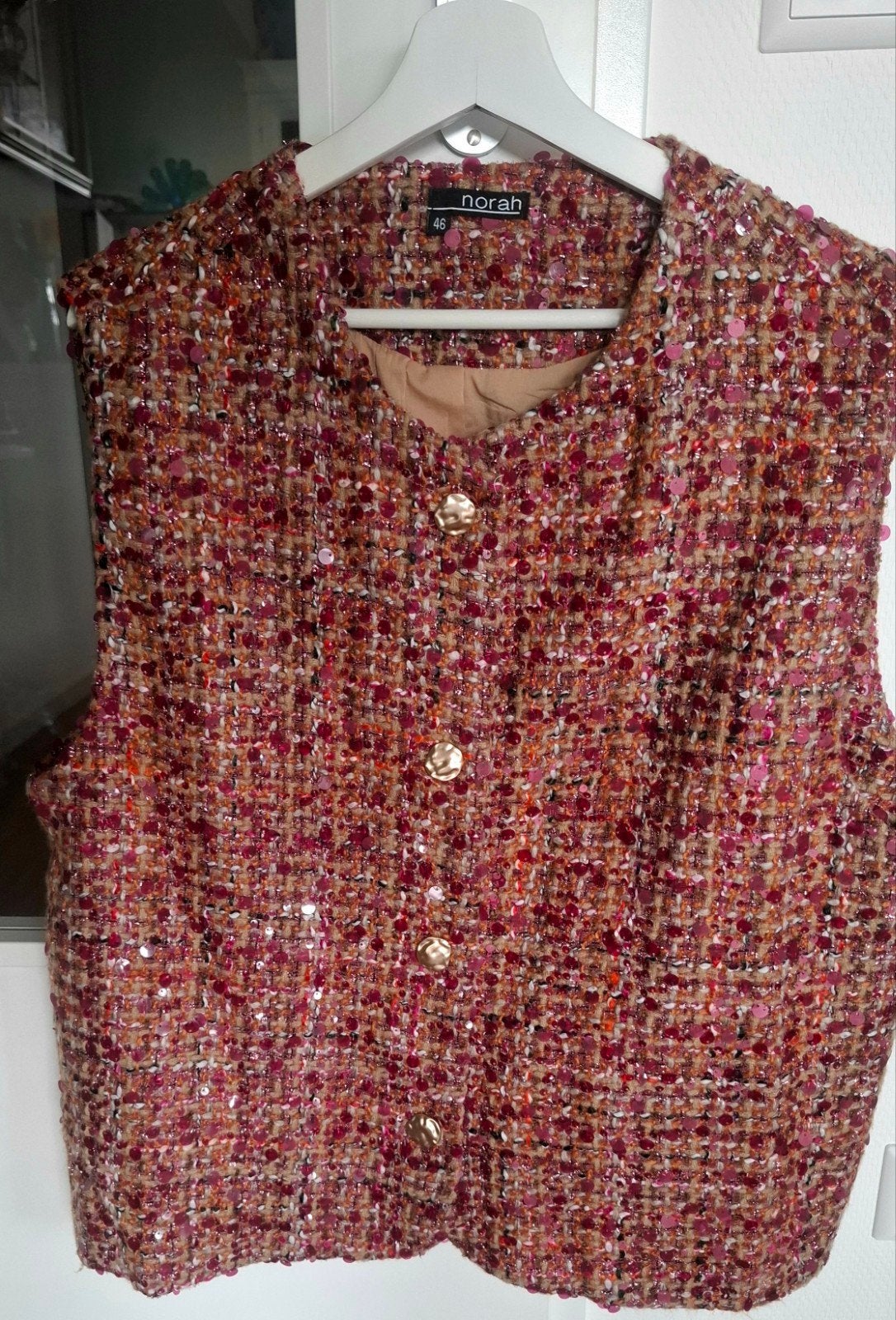 Nieuw Norah jasje maat 46, kleurrijk met pailletten, Meerkleurig, Maat 46/48 (XL) of groter, Nieuw, Ophalen of Verzenden