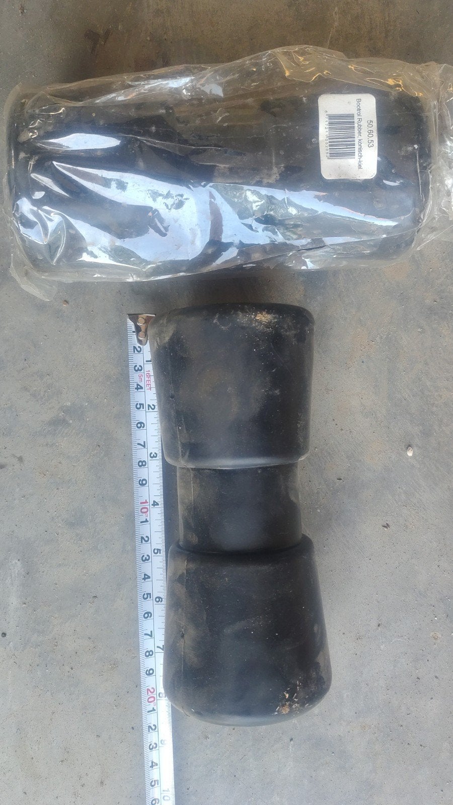 Bootrol Rubber, konisch-kiel voor trailer, Ophalen of Verzenden