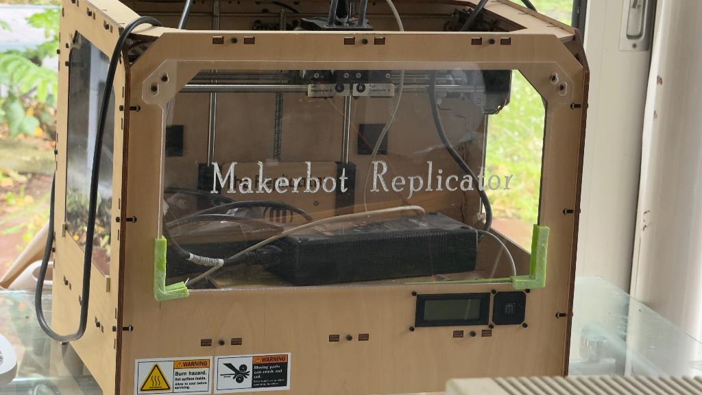 Gratis af te halen: MakerBot Replicator (dual extruder), Computers en Software, 3D Printers, Ophalen, Gebruikt, Makerbot, Filament