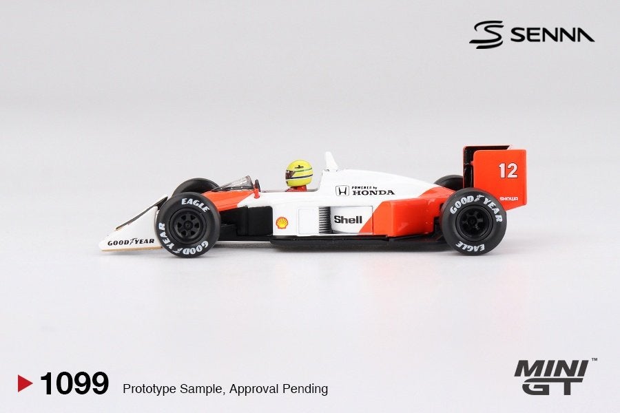 Mini GT McLaren MP4/4 Ayrton Senna Japanese Grand Prix, Www.rubensmodelautos.nl, Auto, Nieuw, Ophalen of Verzenden