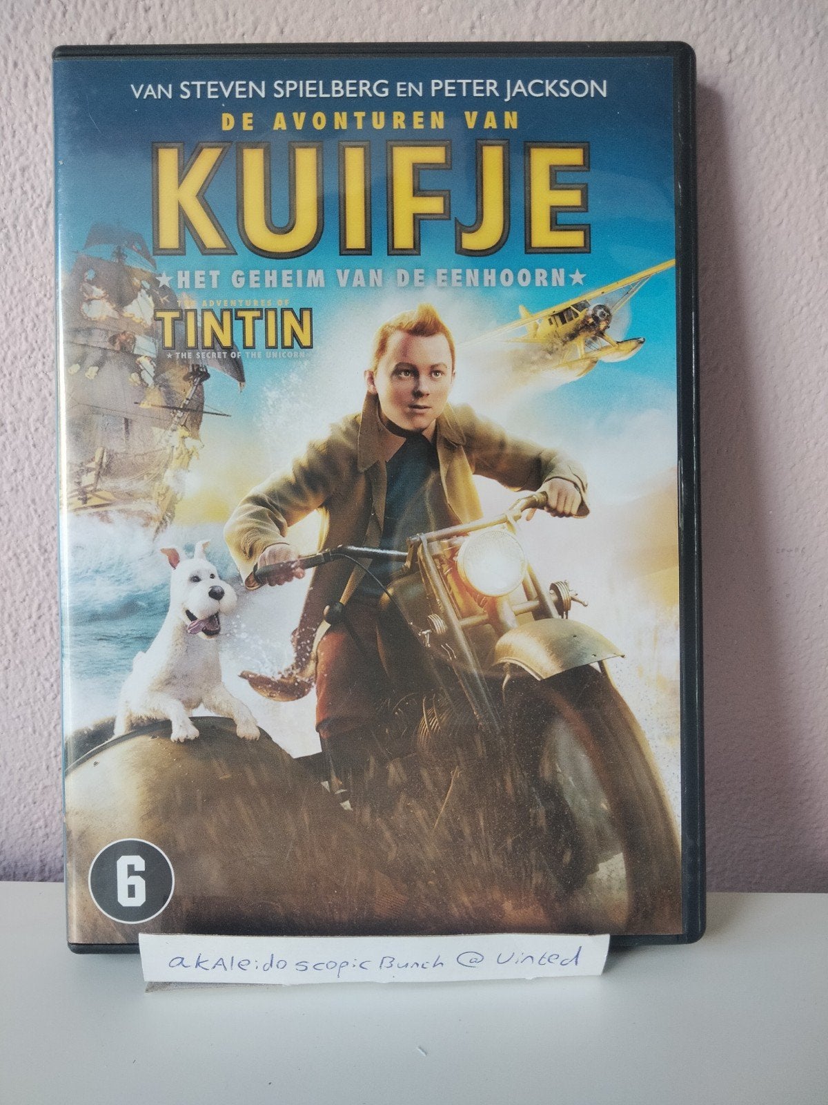 Kuifje film, Nederlands, Ophalen of Verzenden, Zo goed als nieuw, Vanaf 6 jaar