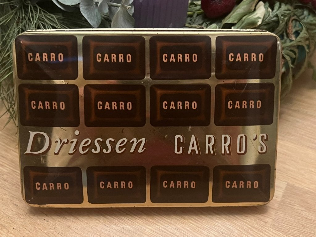 Vintage Driessen Carro's Blik Rotterdam, Verzamelen, Ophalen of Verzenden, Gebruikt, Overige