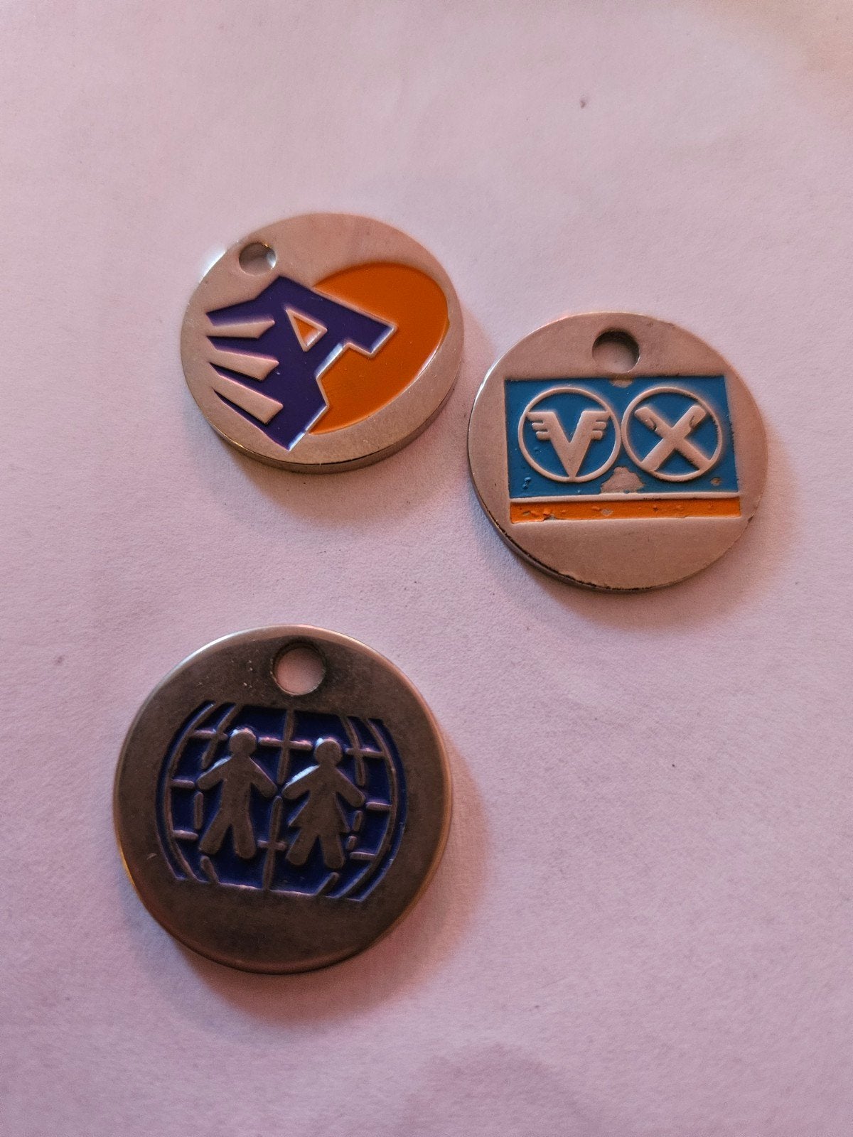 Winkelwagenmuntjes - Diverse ontwerpen, Verzamelen, Winkelwagenmuntjes, Ophalen of Verzenden