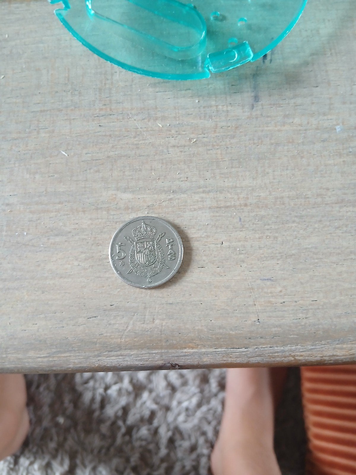 mooie 5 pesetas, Ophalen, Overige landen, Losse munt, Zilver