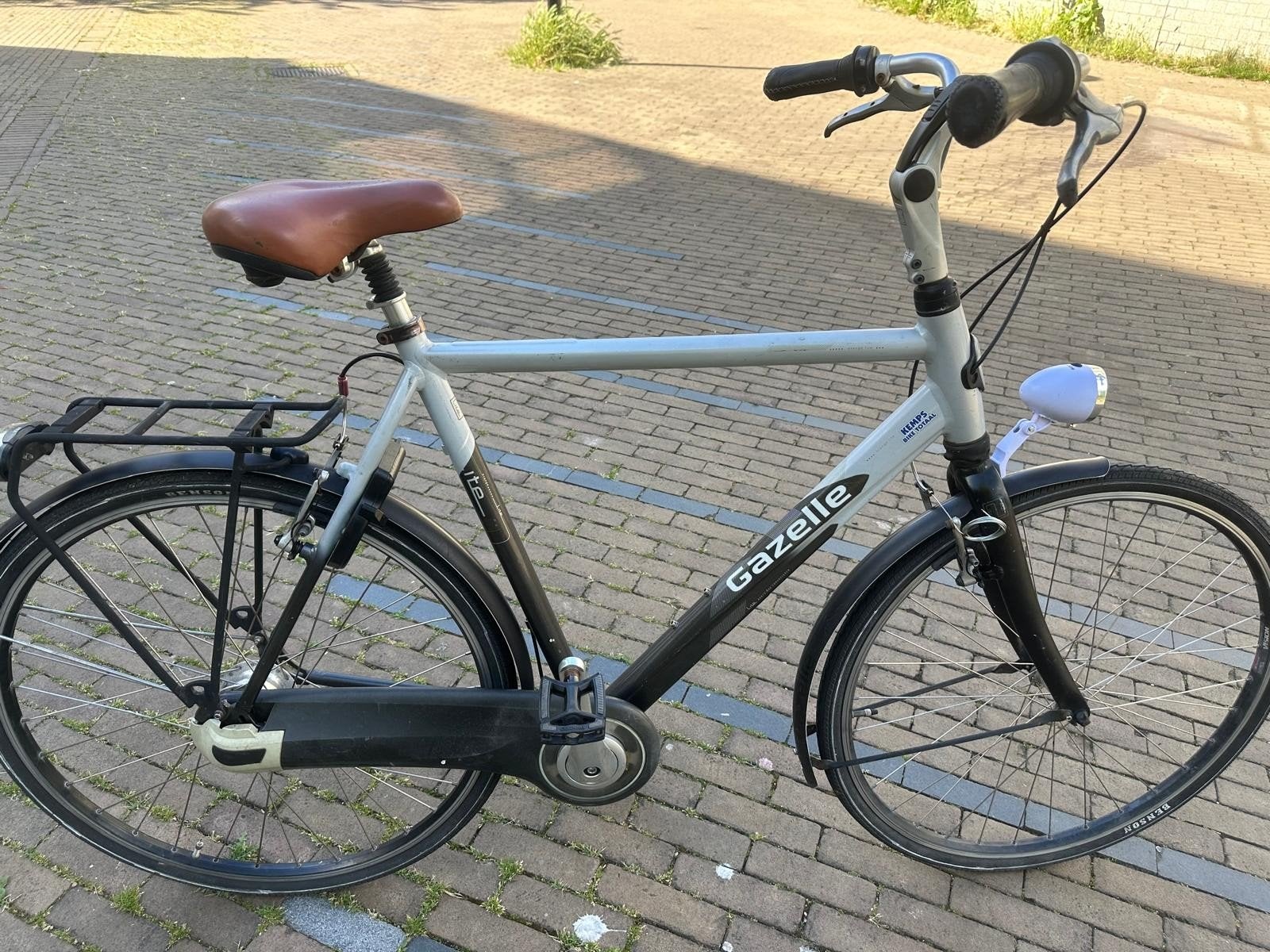 Gazelle Lite herenfiets 28 inch, Ophalen, Velgrem, Versnellingen, Zo goed als nieuw
