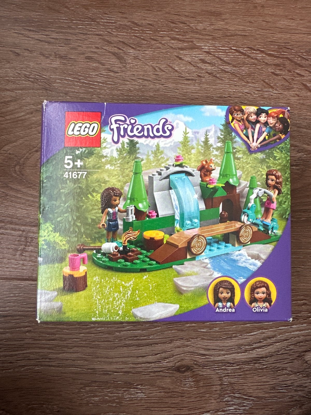 LEGO Friends 41677 Waterval in het betoverde bos, Ophalen of Verzenden, Zo goed als nieuw, Overige merken